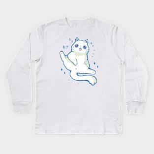 Blep Kids Long Sleeve T-Shirt